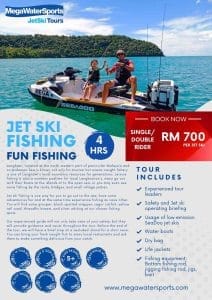 Langkawi jetski fishing fun