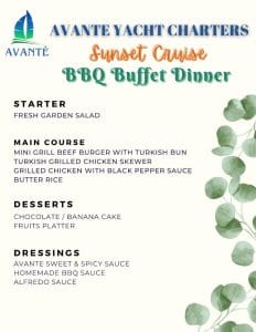 Avante menu