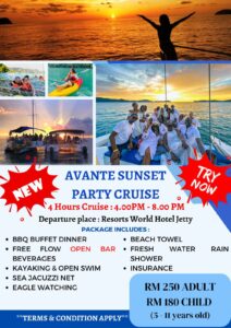 avante sunset cruise